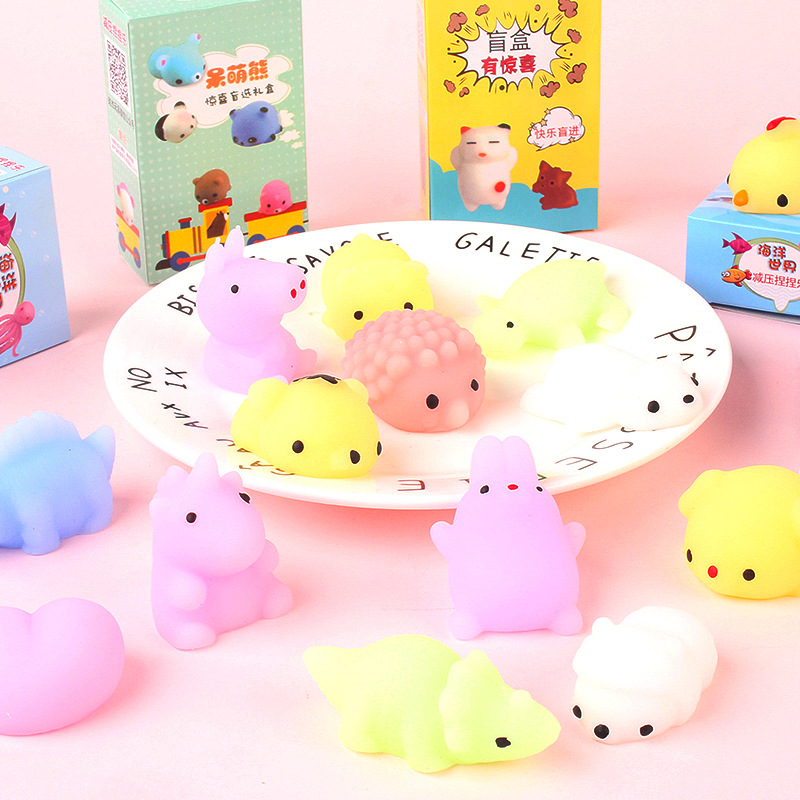 盲盒团子捏捏乐发泄儿童礼物软胶玩具幸运盒盲盒心愿盒空盒礼品盒详情图3