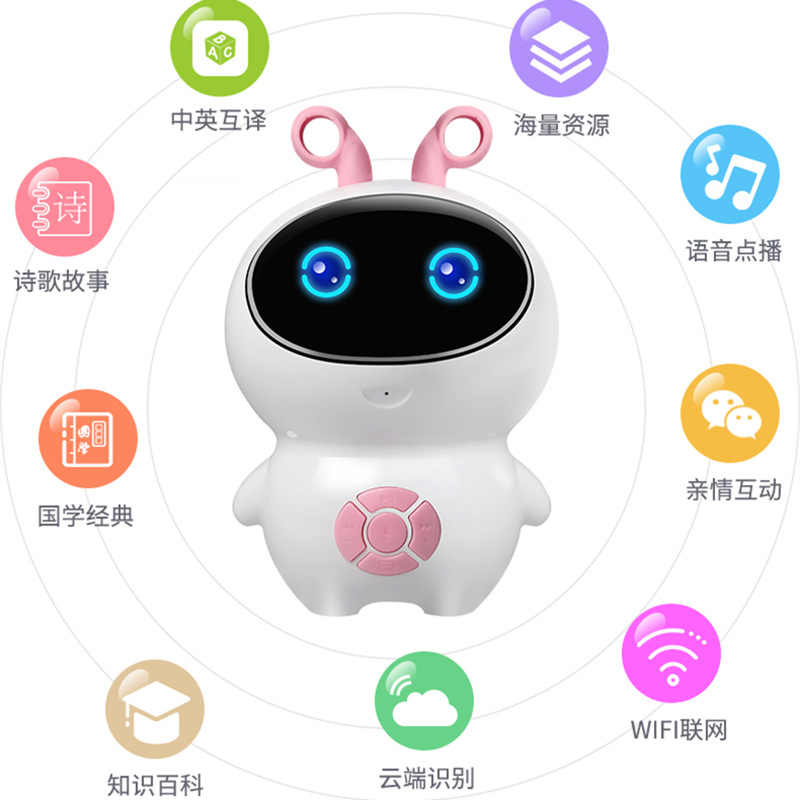 爆款人工智能机器人早教儿童玩具ai语音wifi高科技教育礼品学习机详情图3