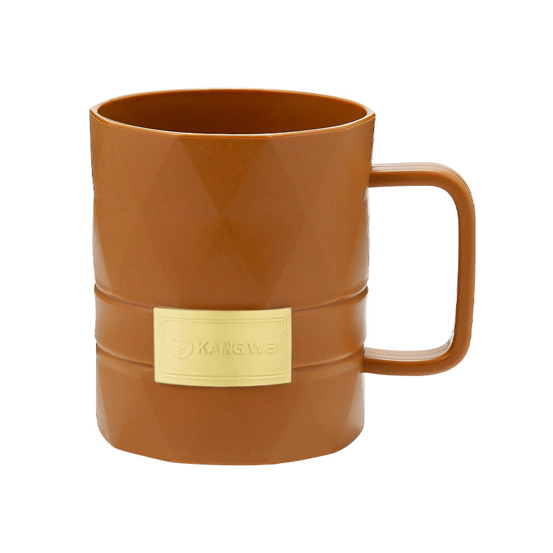 K36-9922 Light luxury brushing cup, thickened fashionable mouthwash cup, student couple washbasin cup, plastic toothbrush cup Application Scenario