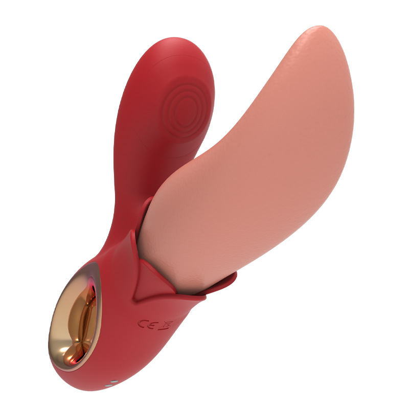 热销拍打仿真女用舌头震动棒按摩器外贸非洲喀麦隆成人情趣性用品详情7