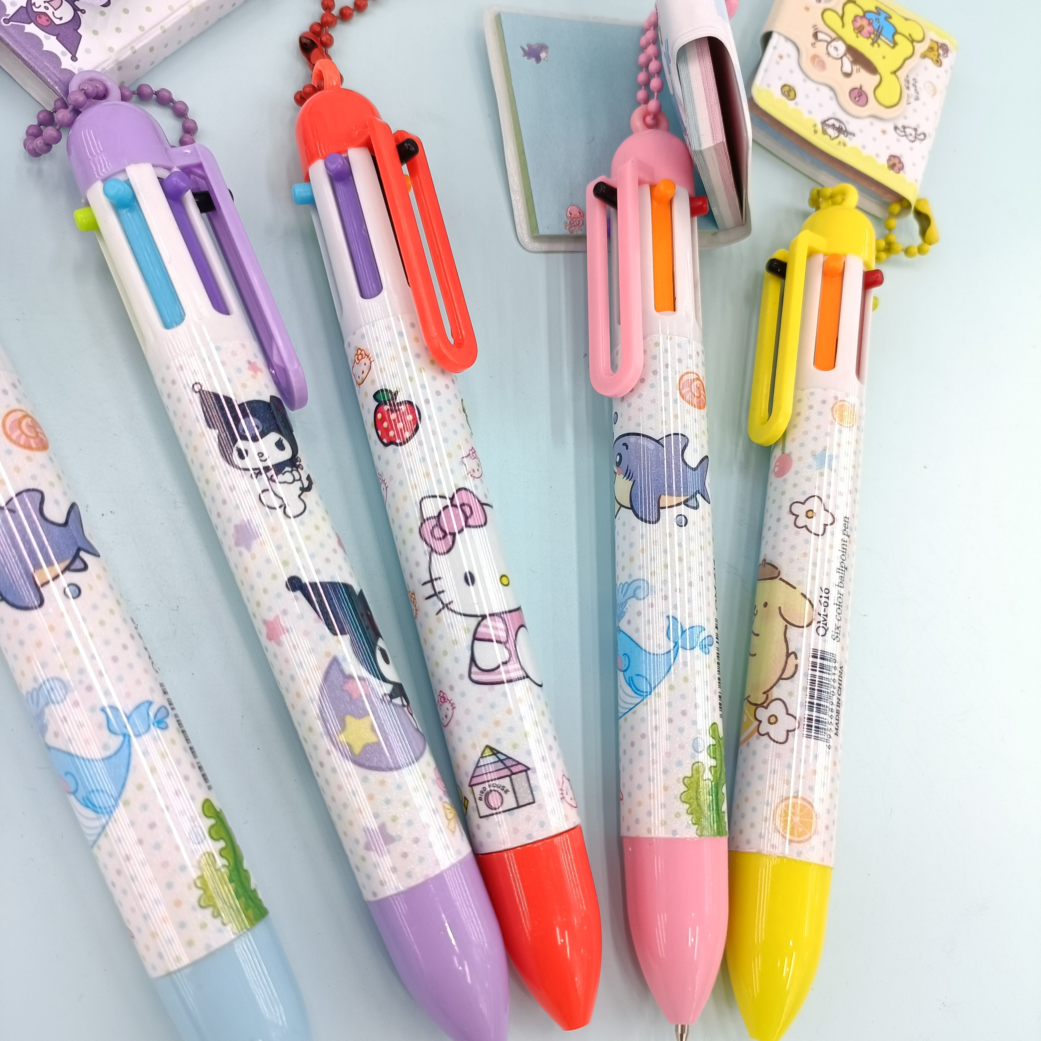 个性圆珠笔/挂本笔白底实物图