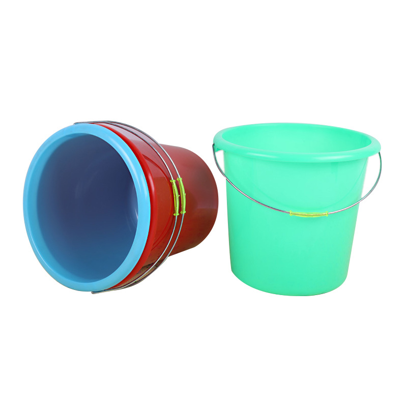 厂家日用百货9.9货源家用水桶 多规格塑料水桶手提桶加厚水桶批发详情图4