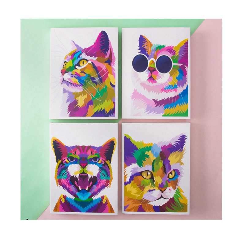 New cat B5 sketchbook, drawing book, drawing book, doodling book, student quick sketches, cute details Picture