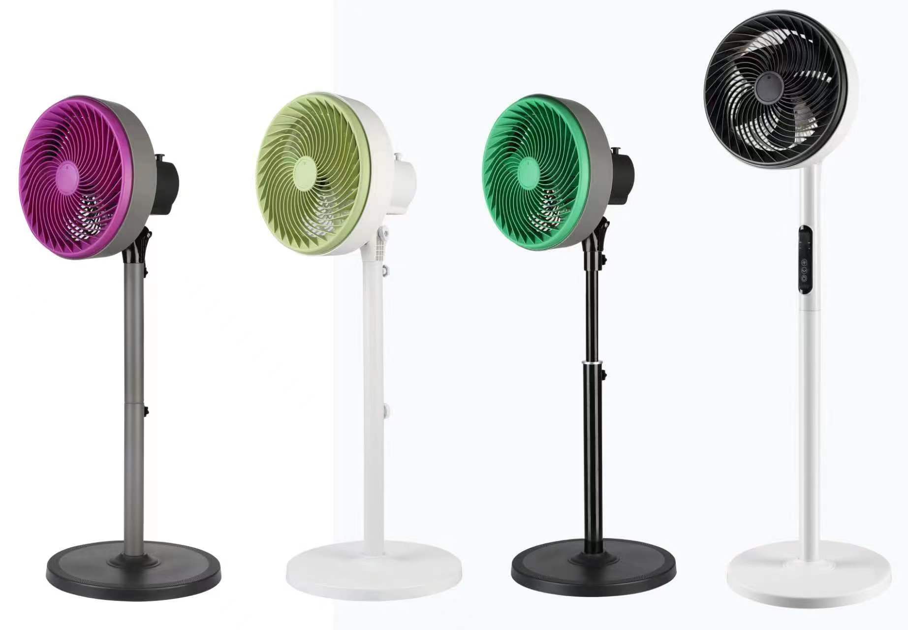Air circulation fan, household fan, oscillating silent floor fan Application Scenario