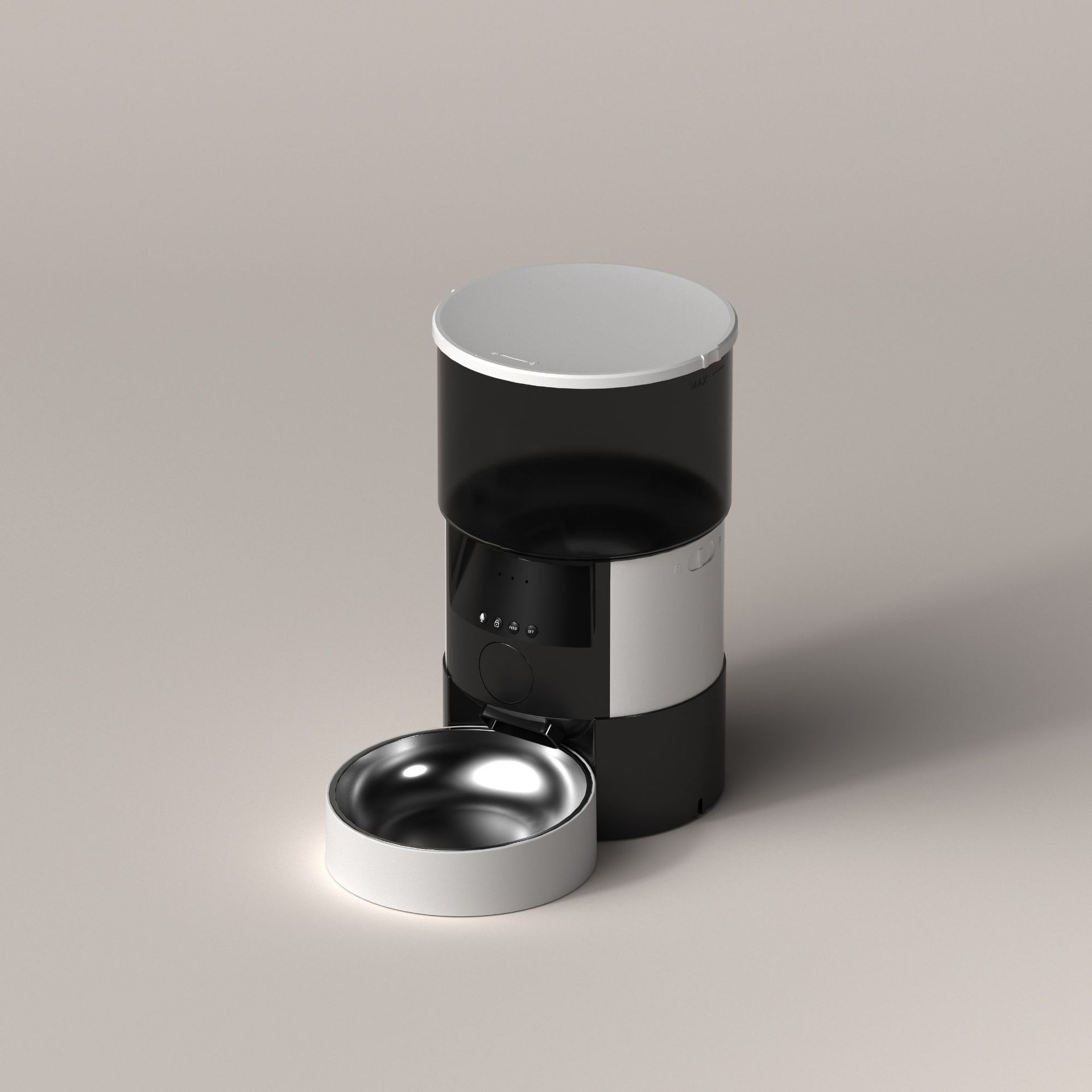 宠物自动喂食器智能远程控制不卡粮猫狗头尾机大容量智能喂食机器