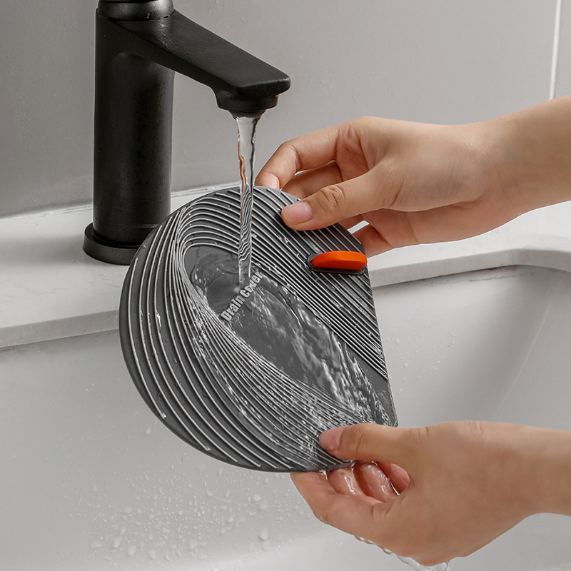 厨房洗手间厕所硅胶地漏垫地漏防臭器防虫封口盖硅胶垫下水道堵口图
