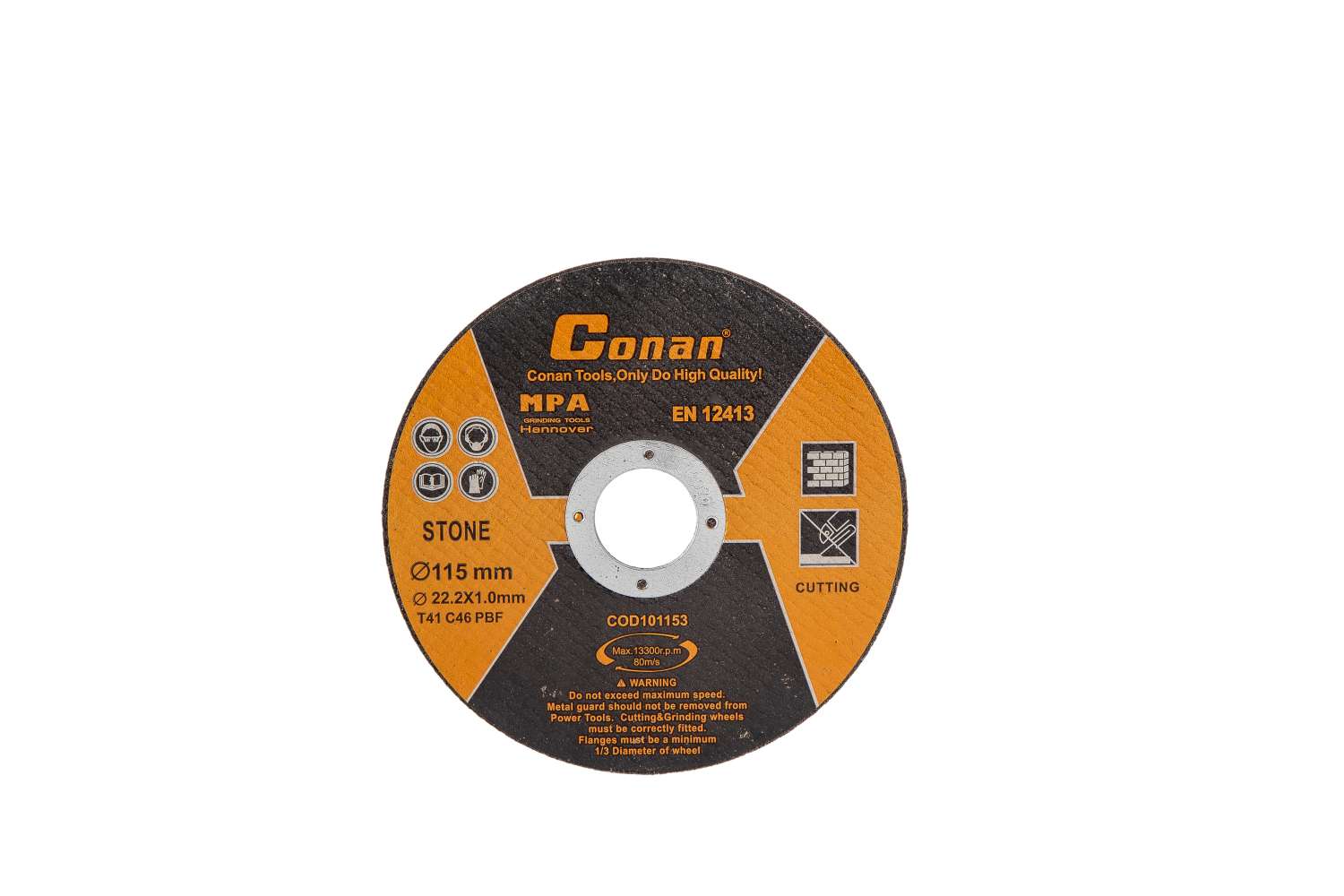 五金电动工具角磨机切割砂轮片多规格Conan