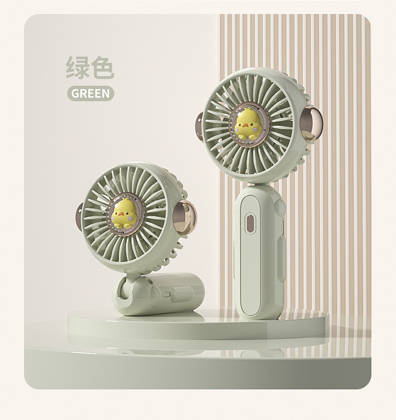 2023新品手持迷你折叠便携式口袋风扇USB充电桌面小电扇爆品详情18