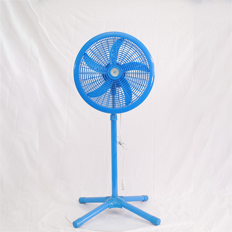 18-inch cross-legged fan industrial fan with plastic mesh for export pic 4