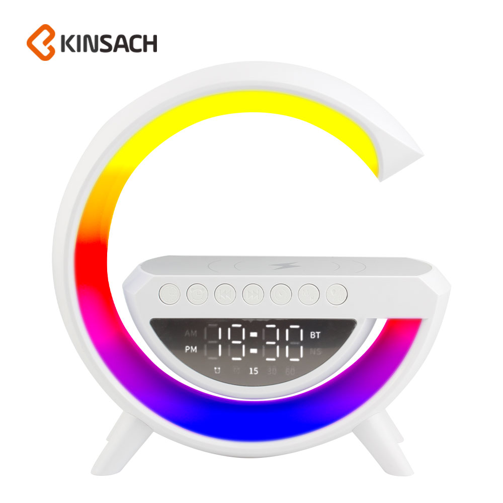 KINSACA Star Source Bluetooth Speaker Music Wireless Charging Desk Lamp