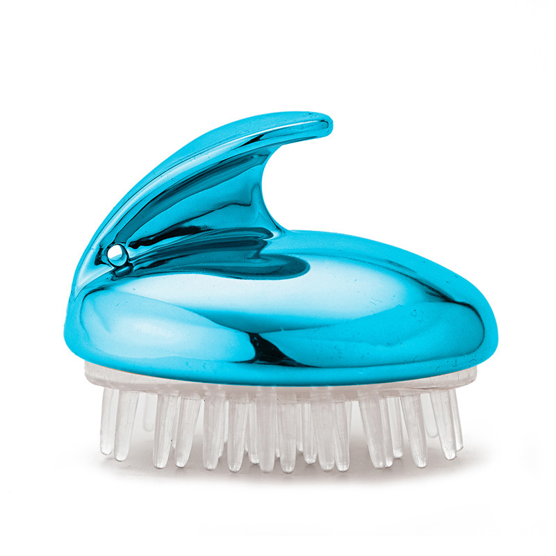 家用硅胶透明按摩洗头刷洗发按摩梳梳子创意按摩刷子洗发洗头梳详情图5