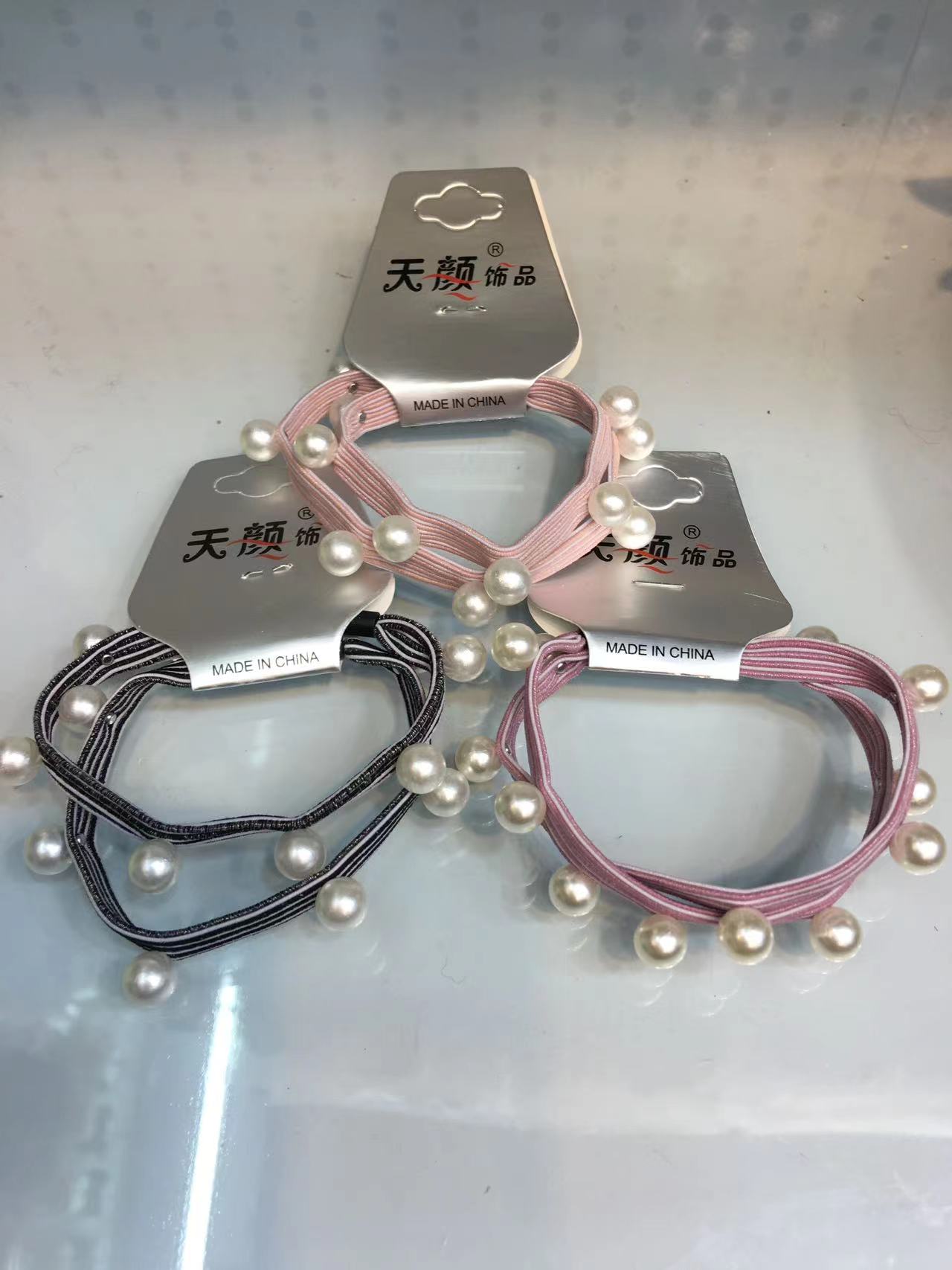 1卡装小珍珠发圈