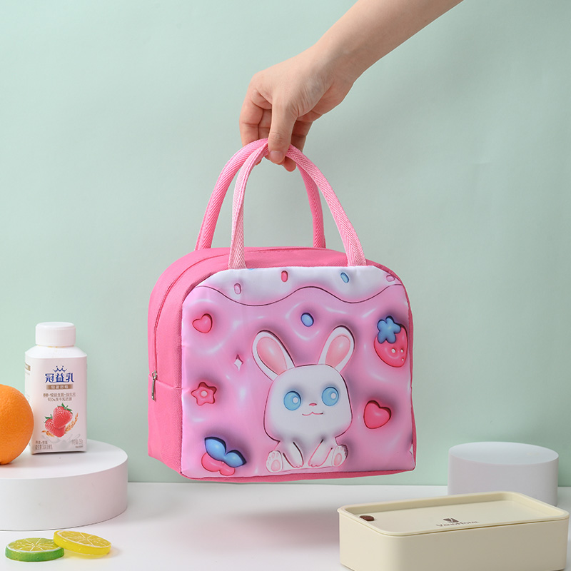 午餐包保温袋/保温袋白底实物图