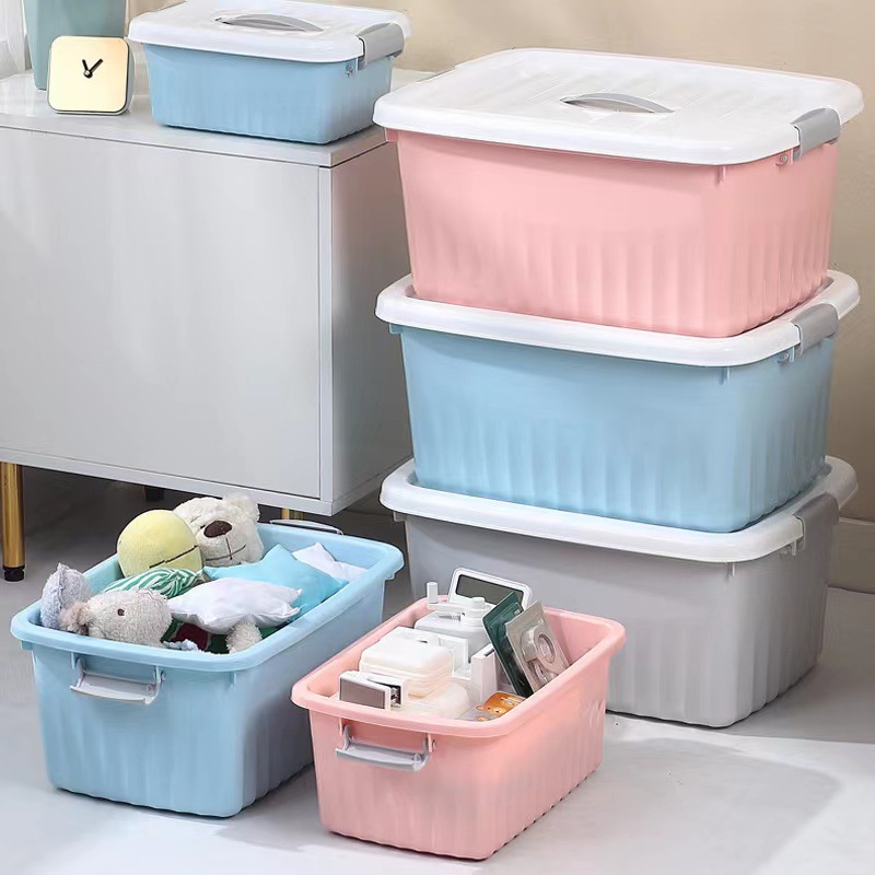 收纳箱批发塑料收纳箱衣服玩具收纳箱家用储物箱宿舍收纳箱特大