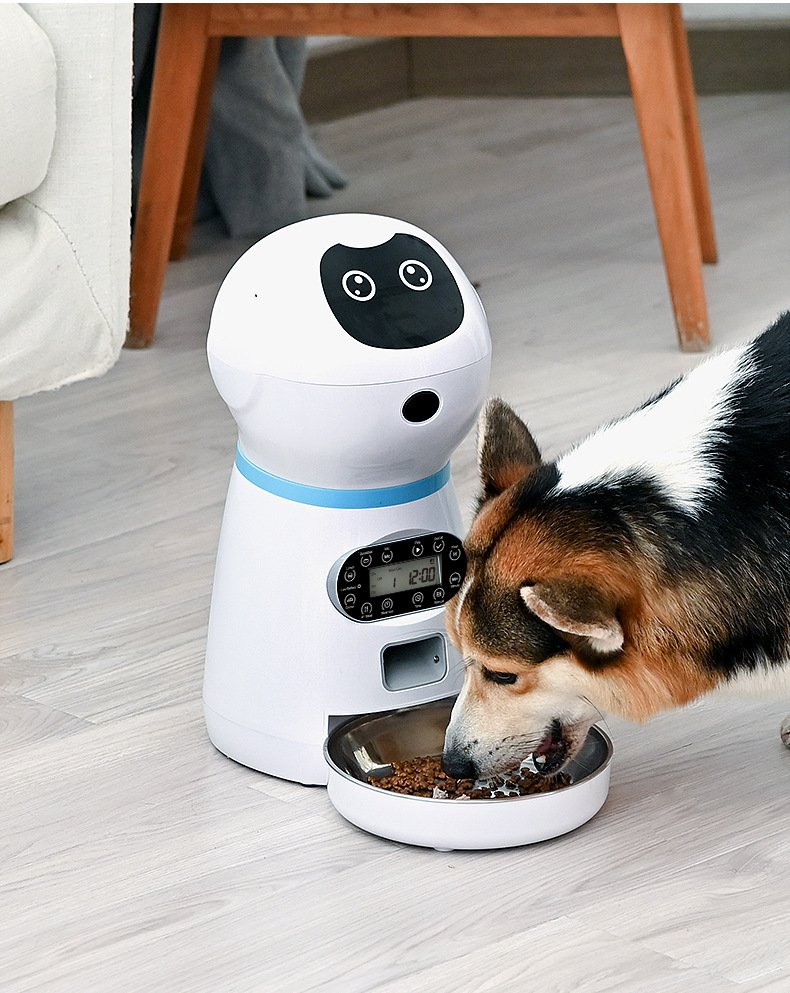 The pet intelligent feeder automatically feeds pets at regular intervals and in fixed quantities. It is a large-capacity feeding machine for dogs and cats pic 17