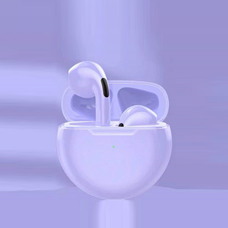 新款Pro6蓝牙耳机无线立体声双耳TWS入耳式马卡龙J6六代蓝牙耳机详情图2