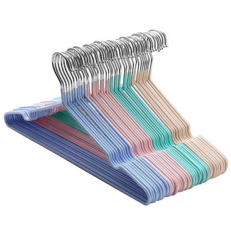 New children adult non-slip hangers multi-functional non-trace drying dry and wet clothes clothes support hanger a generation Specification drawing