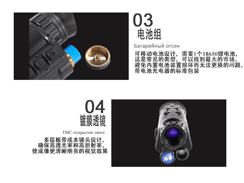 自由虎ZIYOUHU NVG-120头戴夜视仪头盔式单眼转双眼双目双筒红外详情11