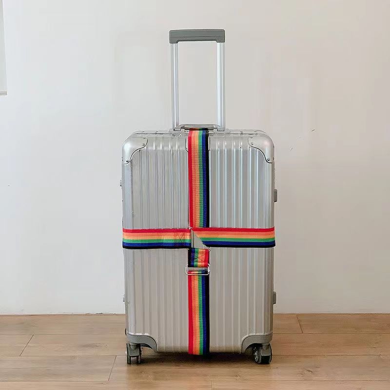 行李箱十字打包带出国托运拉杆旅行箱捆绑带6厘米加宽加固行李带详情图2