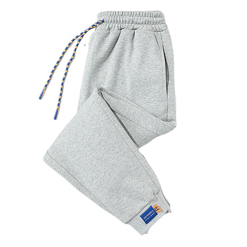 Casual pants men 2022 new autumn high quality knit casual sweatpants youth trend 100 men nine point pants tide Item Picture