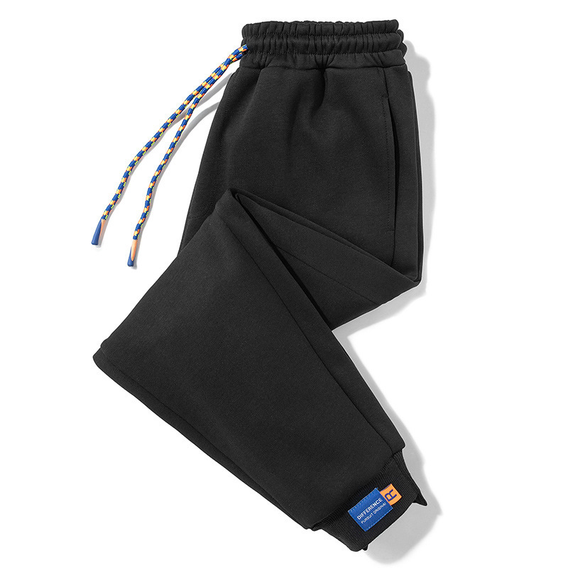 Casual pants men 2022 new autumn high quality knit casual sweatpants youth trend 100 men nine point pants tide Application Scenario