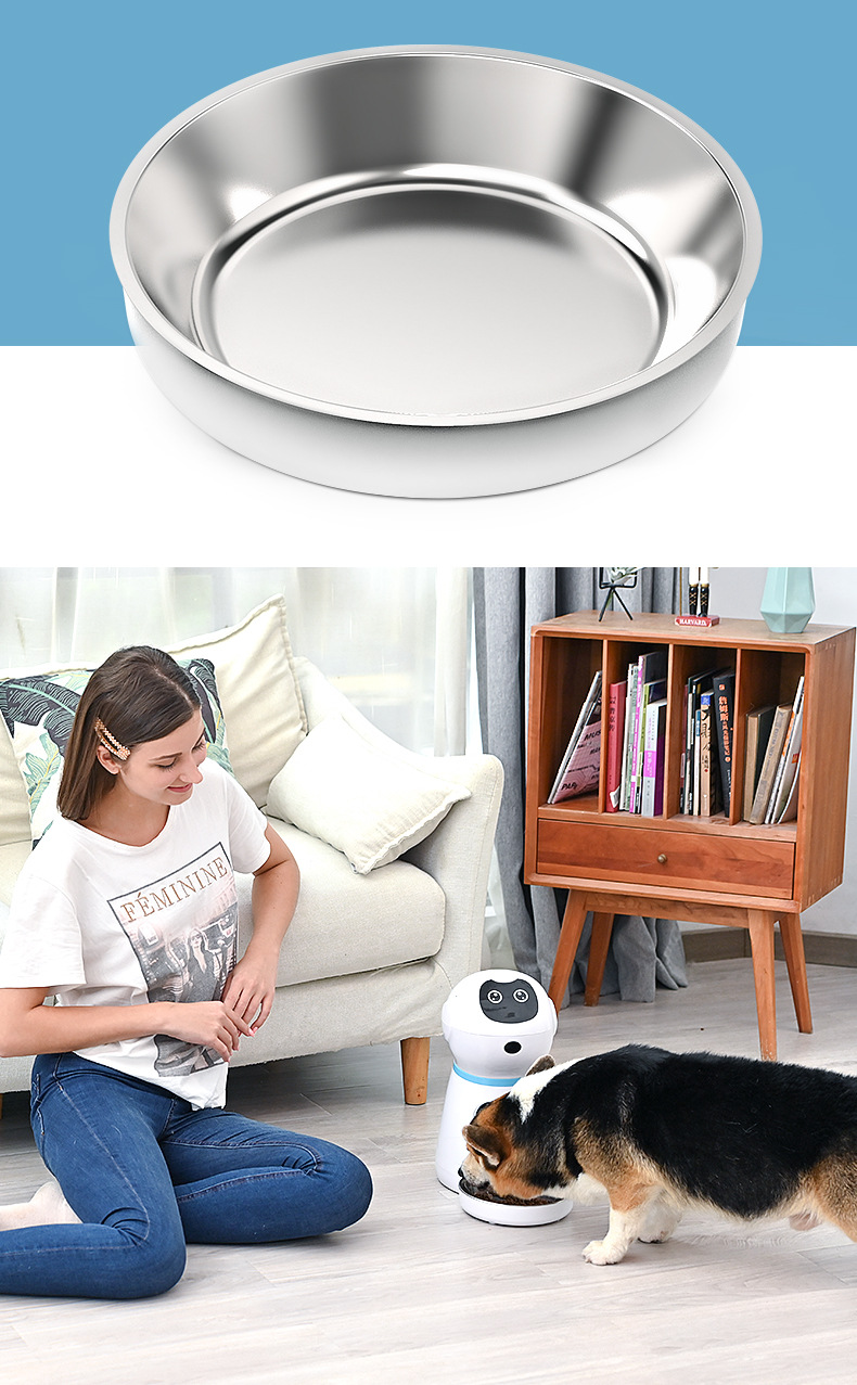 The pet intelligent feeder automatically feeds pets at regular intervals and in fixed quantities. It is a large-capacity feeding machine for dogs and cats pic 21