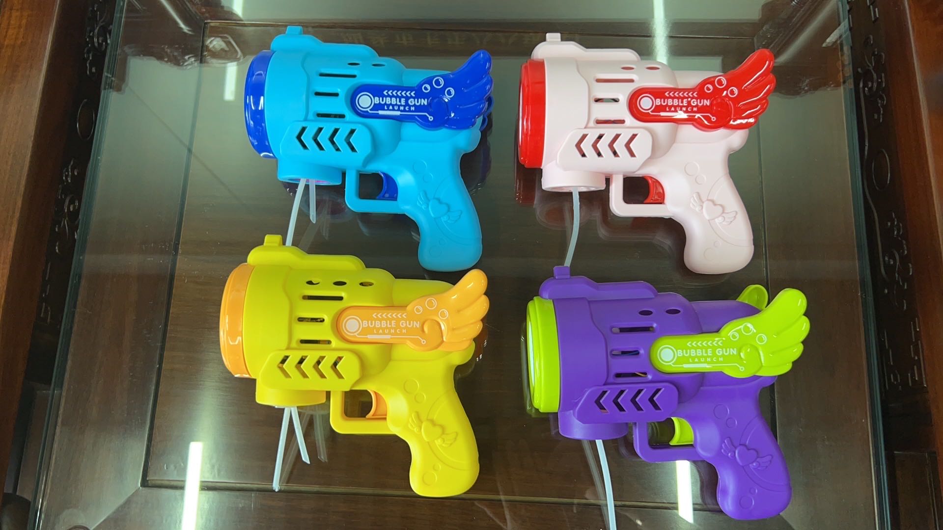 Hot-selling Angel 10-hole fully automatic bubble gun children's toy creative hot-selling street stall wholesale supply details Picture