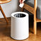 北欧垃圾桶双层家用简约客厅卧室厨房卫生间办公室创意厕所圆形筒图