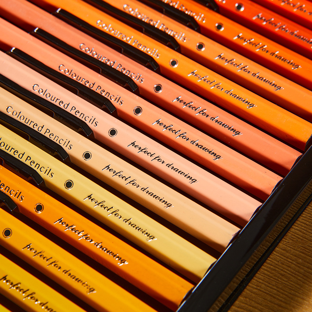 跨境爆款亚马逊彩色铅笔套装72色油性彩铅绘画彩铅笔设计师详情图4