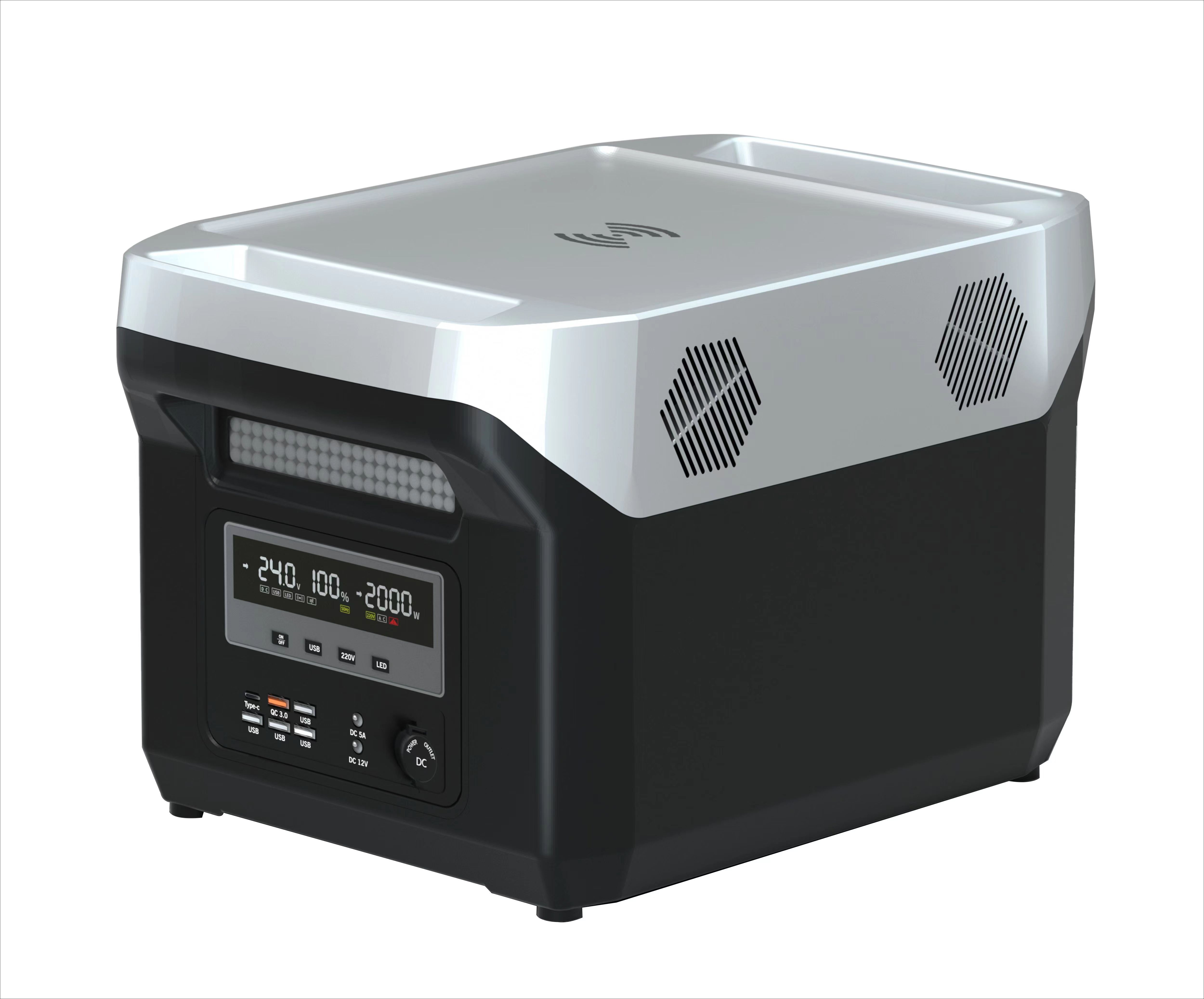 Jarrett Solar Power Generator Outdoor Portable Mobile Power Supply