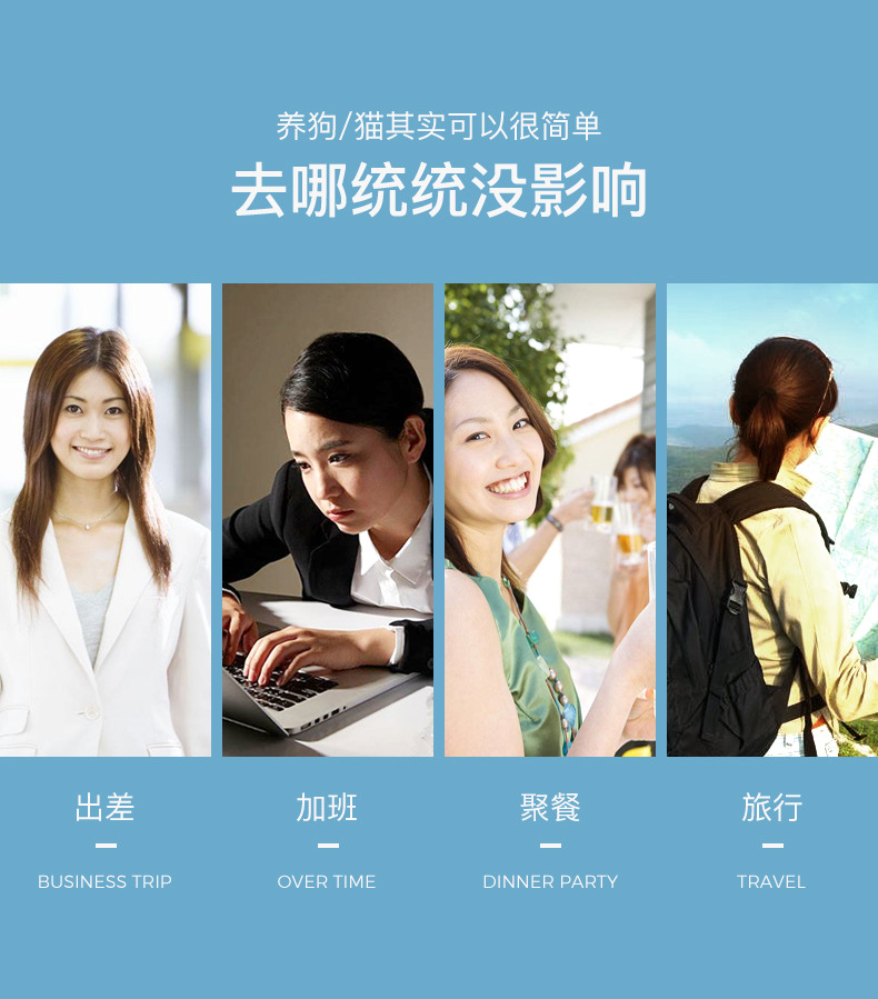 The pet intelligent feeder automatically feeds pets at regular intervals and in fixed quantities. It is a large-capacity feeding machine for dogs and cats pic 12