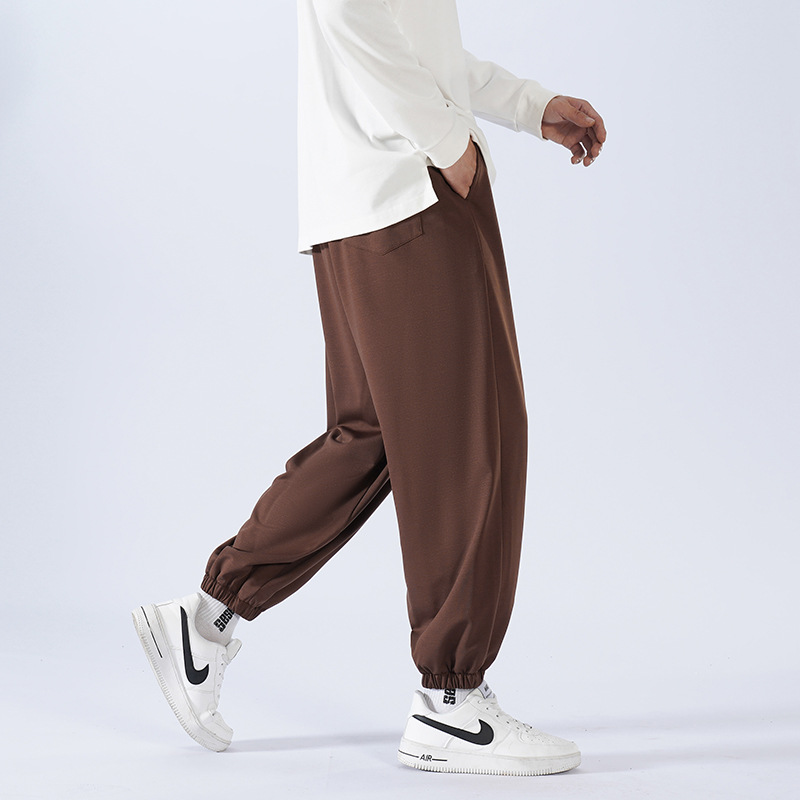 Men's Pants New Pants Autumn Men's Sports Pants Men Wholesale Casual Pants Men's Sweatpants Loose Fashion Brand Cashmere Pants details Picture