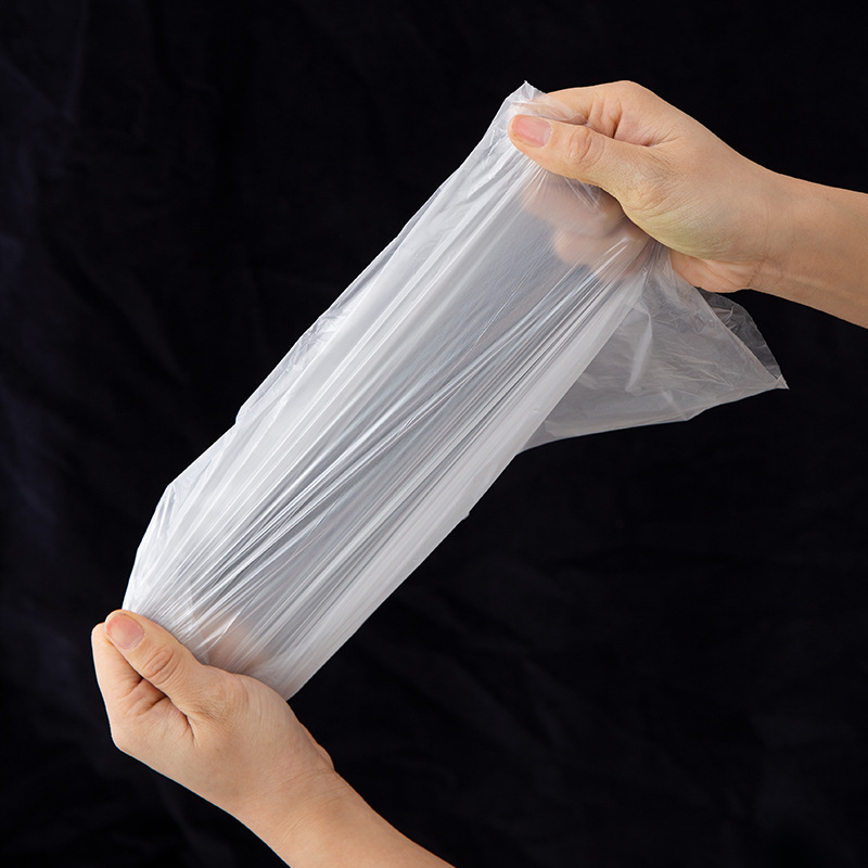 A large number of wholesale transparent flat pocket pe small household thickened car disposable plastic bags Application Scenario