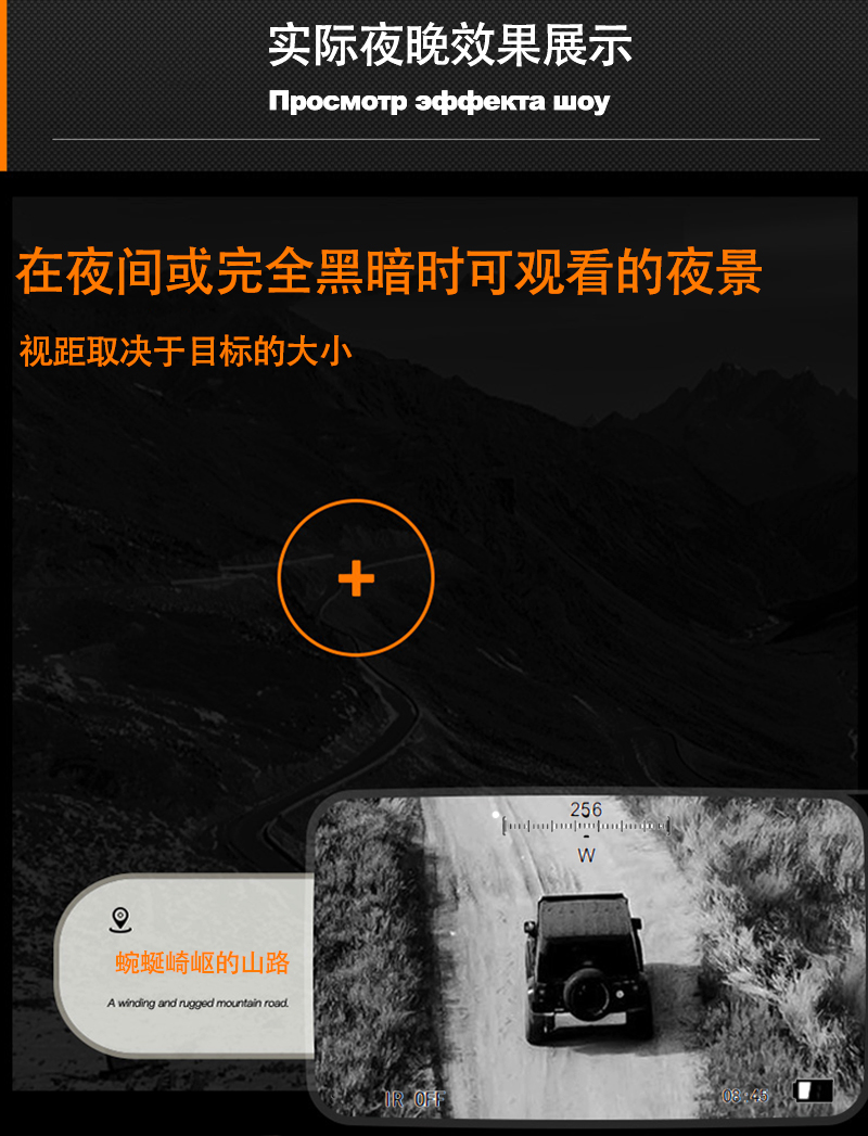 自由虎ZIYOUHU NVG-120头戴夜视仪头盔式单眼转双眼双目双筒红外详情7