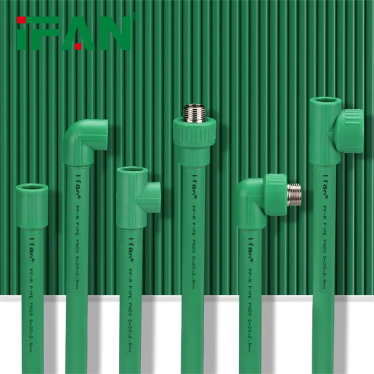 IFAN Manufacturer All Types Plastic PPR Elbow Fitting Water Plumbing PPR Pipe Fittings thumbnail