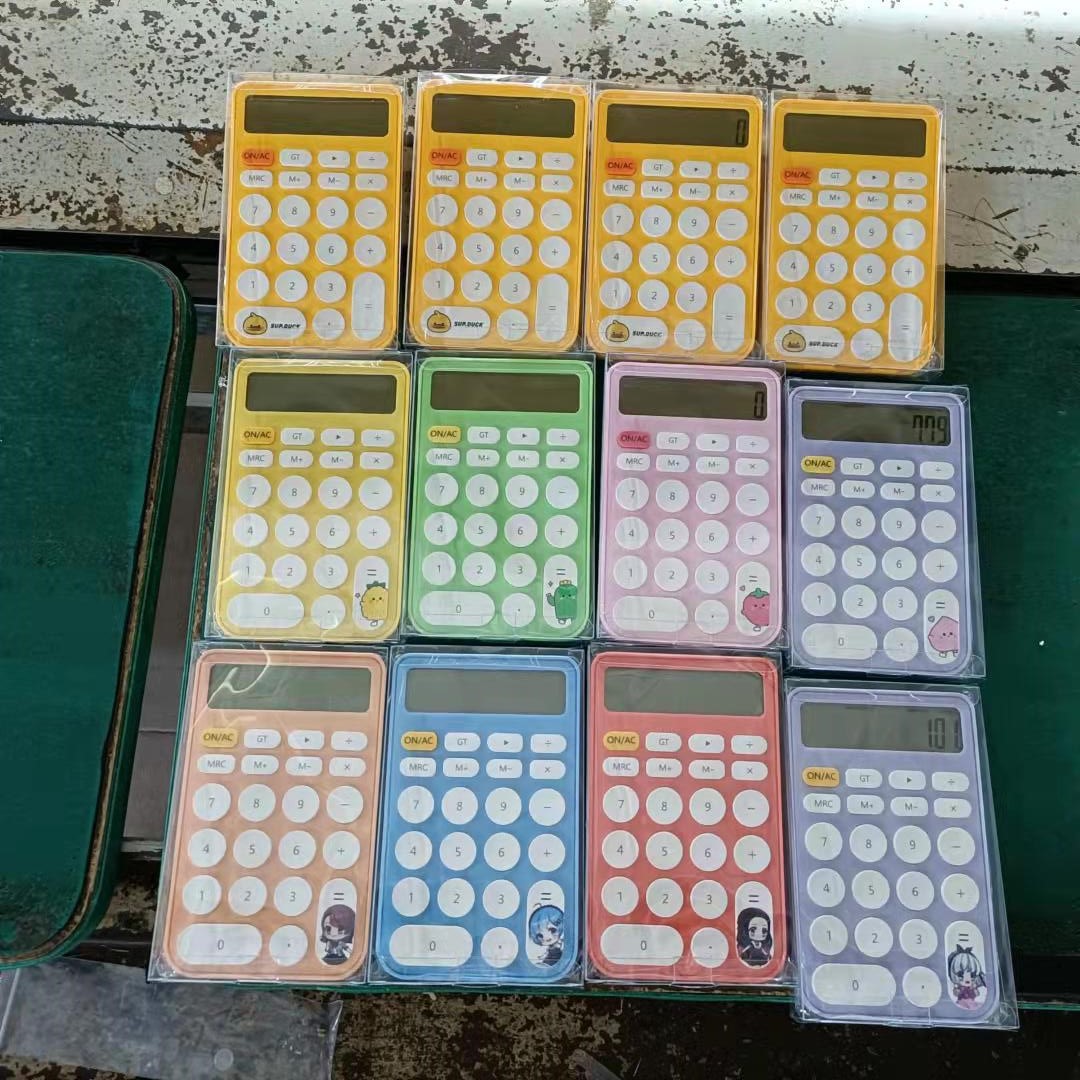 JN-600 Color portable office computer High appearance level student cute wholesale Student small calculator wholesale details Picture