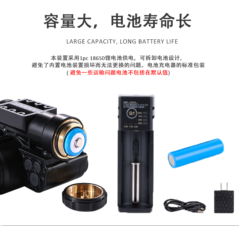自由虎ZIYOUHU NVG-120头戴夜视仪头盔式单眼转双眼双目双筒红外详情6
