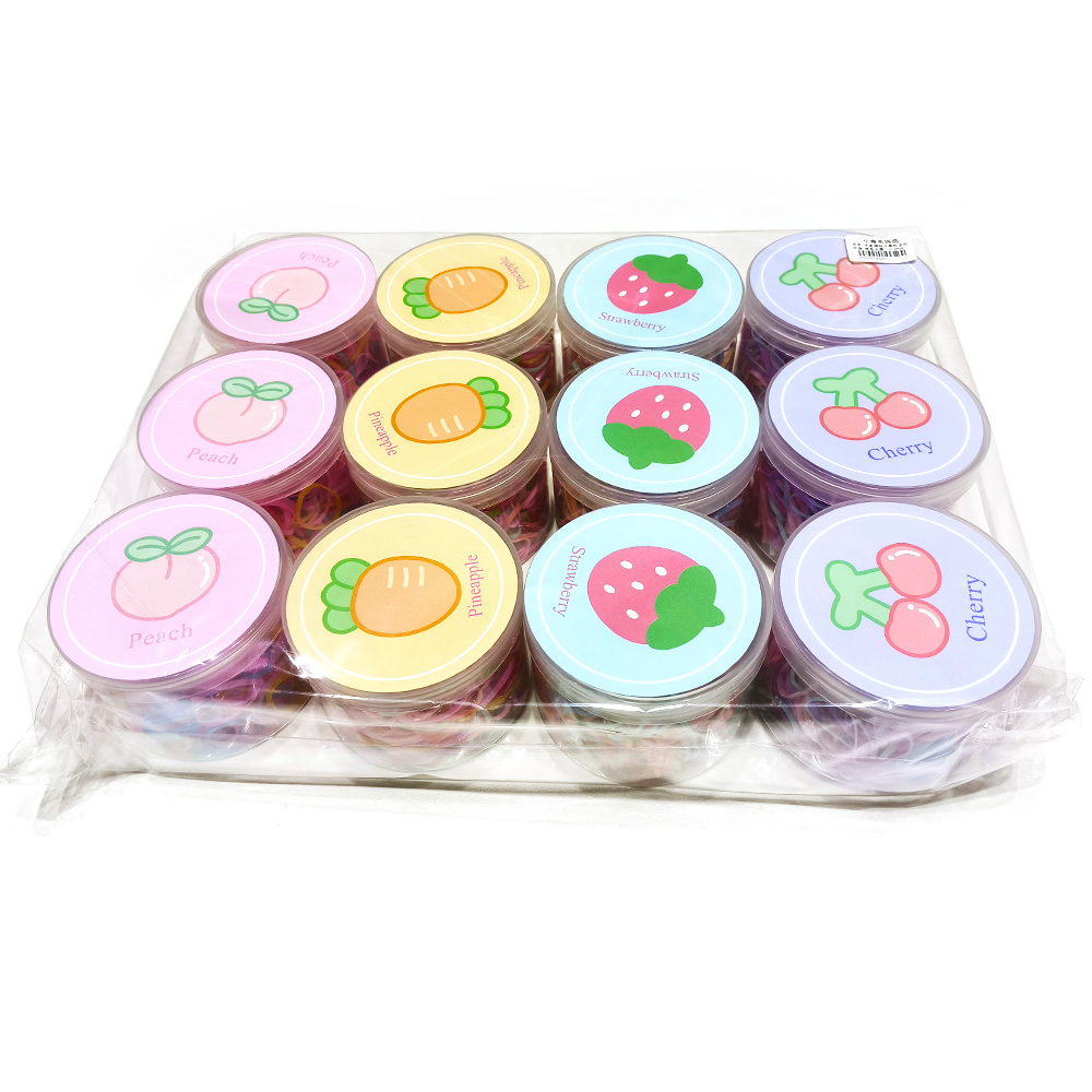 Disposable rubber bands, black high-elasticity hair bands, adult and children's hair ties, headwear, hair accessories, and girls' hair ties Item Picture