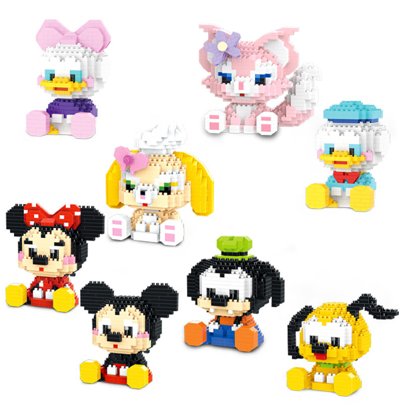 Compatible LEGO Jupiter Delu astronaut children's educational toys assembled cartoon doll girl gift wholesale Item Picture