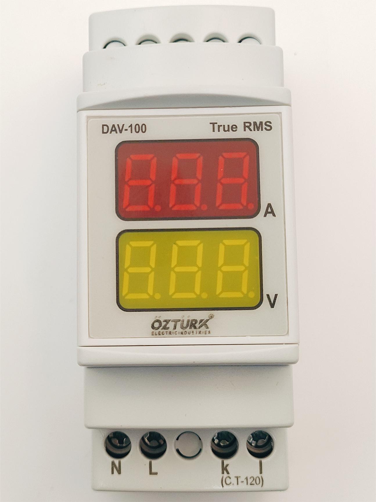 OZTURK voltmeter, ammeter, DAV-100