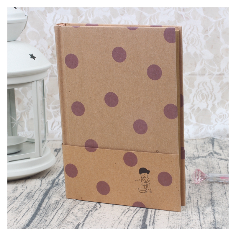 Kraft Paper Hardback 32K Diary Hardback Notebook Notebook Notebook Specification drawing