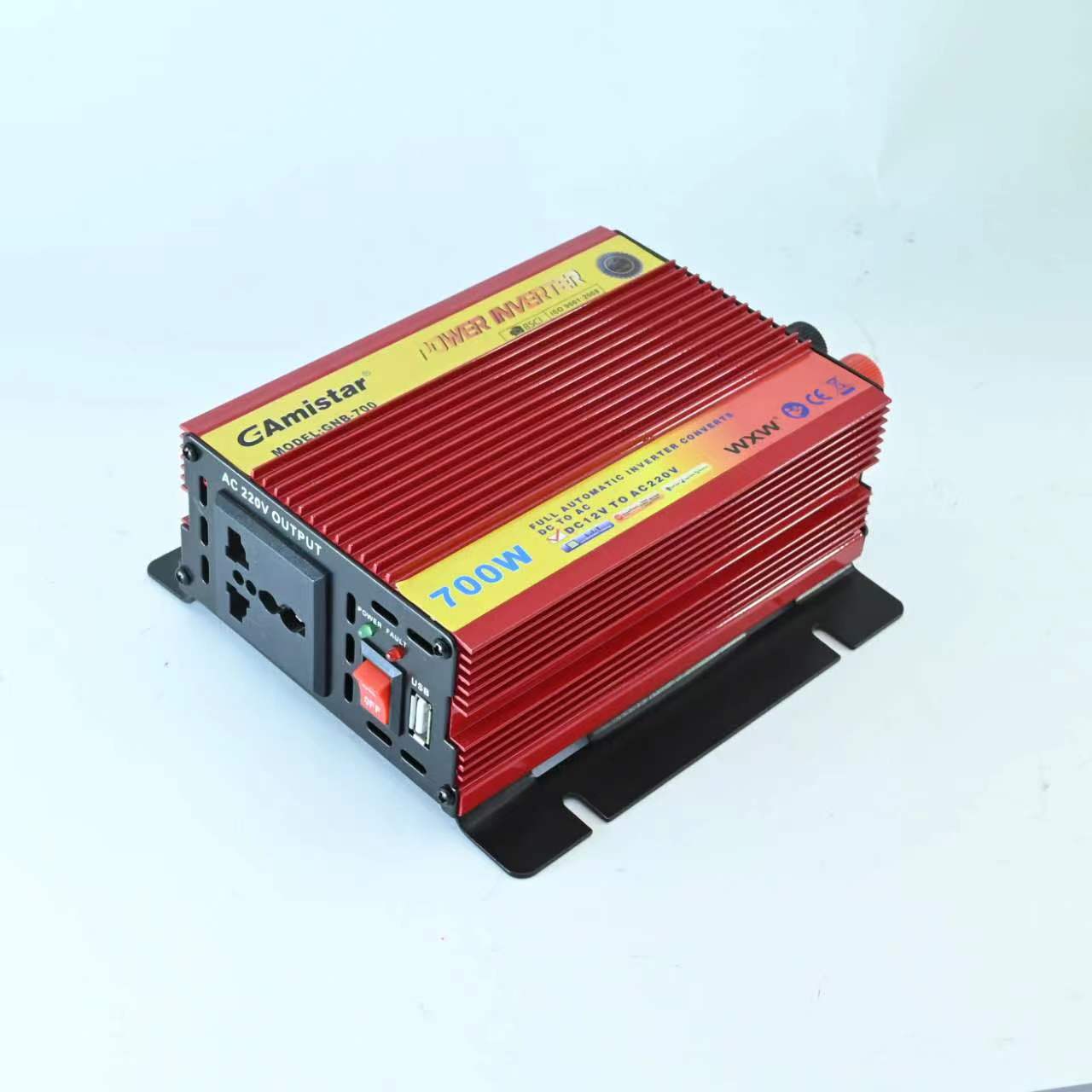 Manufacturers Wholesale Vehicle Gnb-700W Inverter 12V220110vu Port 2.1A Mobile Phone Tablet Computer General Specification drawing