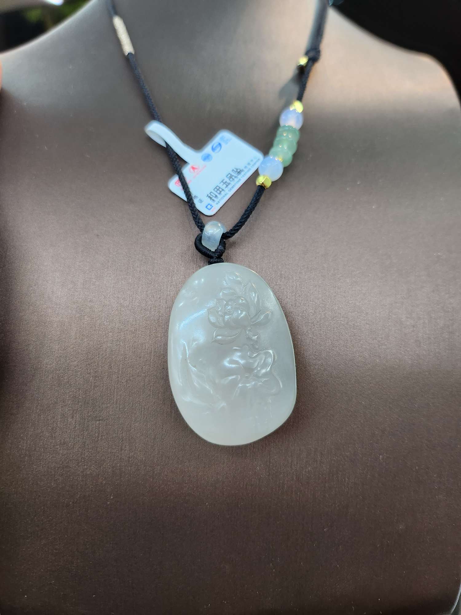 诺吕工艺®️和田玉吊坠正品