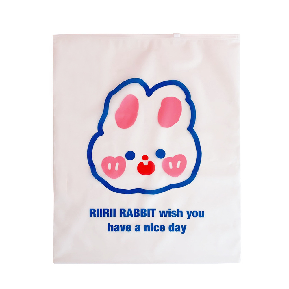 Travel storage bag Clothes sealed bag Clothes transparent organizing bag Waiting for delivery luggage sorting portable hem bag Item Picture