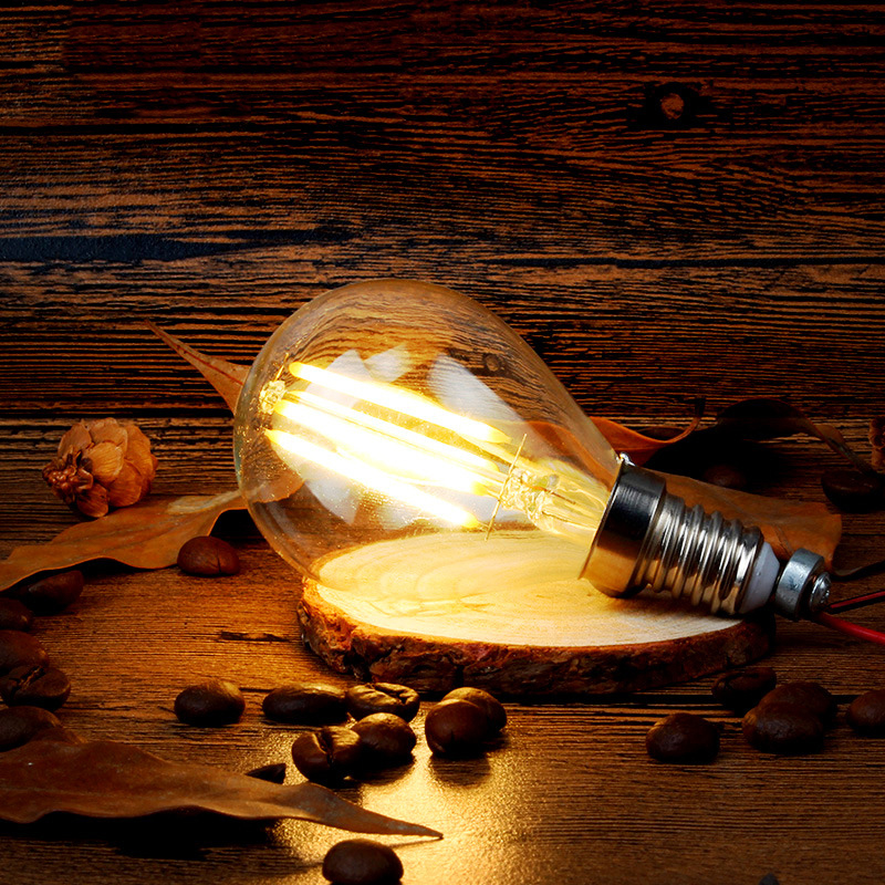 Filament Antique Led Filament Retro E14 Small Screw Tip Bubble Warm Yellow Light Edison Candle Bulb Application Scenario
