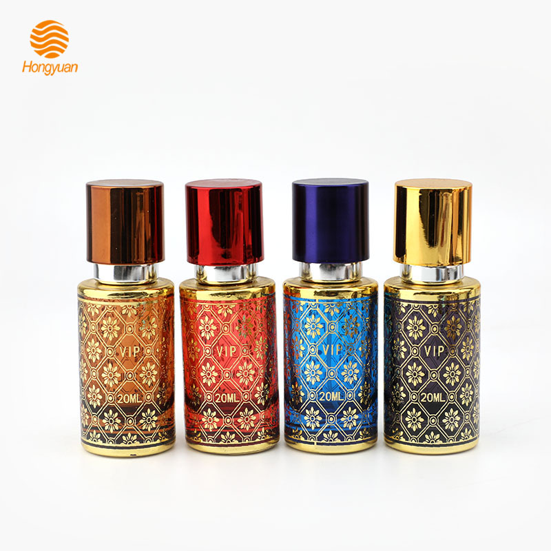 Factory wholesale glass perfume bottles, irregular round perfume bottles, 20ML portioning bottles, glass spray perfume bottles Item Picture