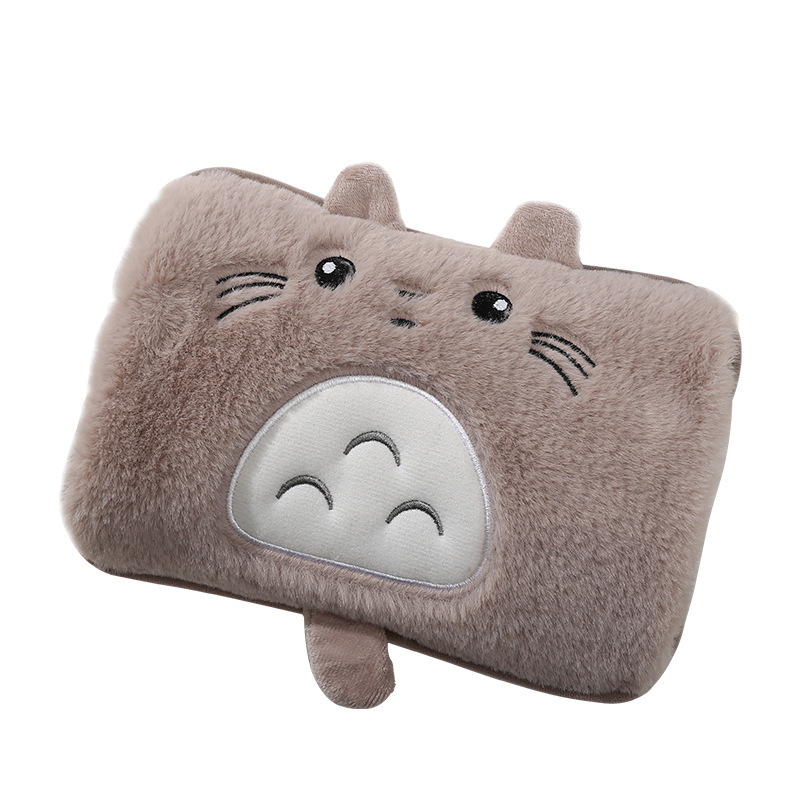 New super soft imitation rabbit hair self-injection hand warm treasure charging hot water bag warm baby cute cartoon explosion-proof electric warm treasure Item Picture