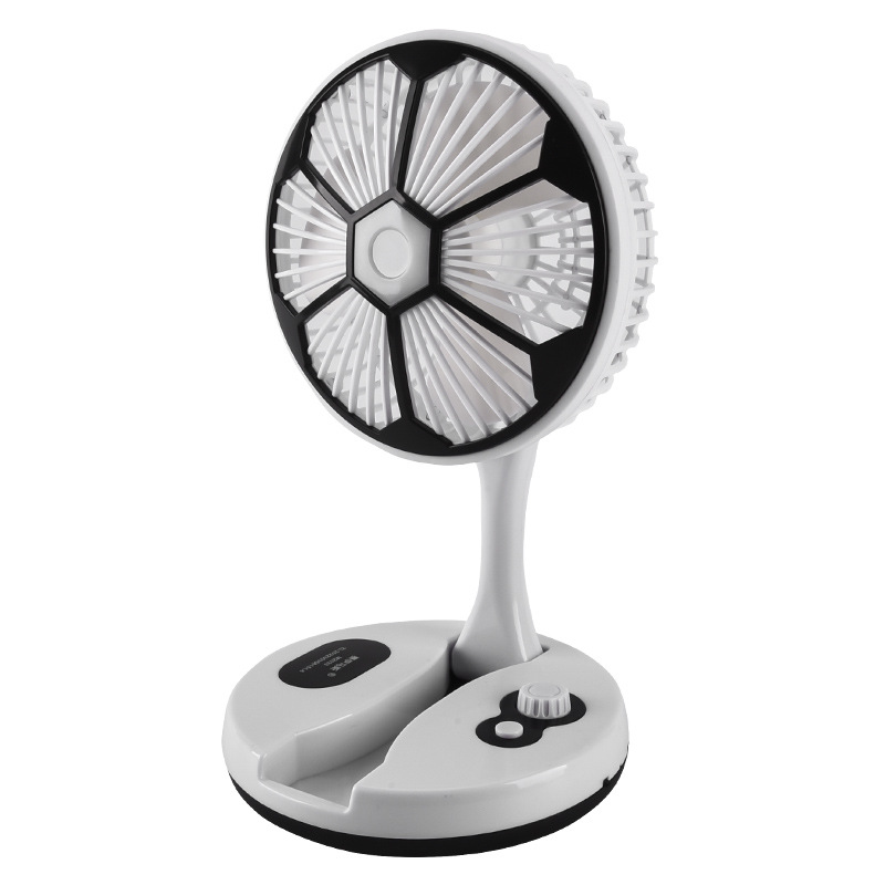 Folding fan, usb charging, extendable mini fan, portable outdoor travel, home night light, table-style fan Application Scenario