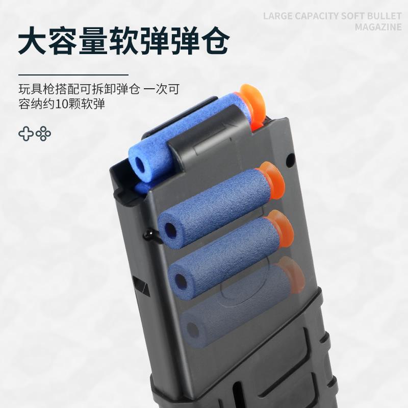 M416电动连发软弹儿童玩具枪男孩子机关枪玩具突击步枪吃鸡全详情图5