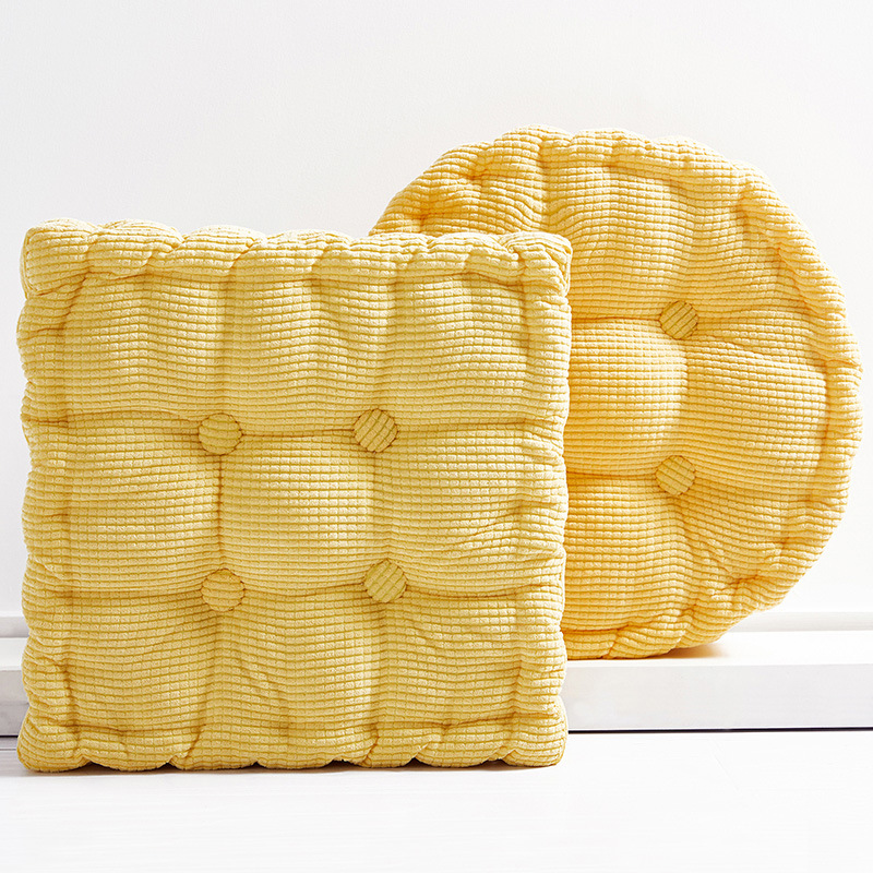 Thick cushion cushion home office bedroom floor chair cushion can be four seasons universal chair cushion buttocks lazy seat cushion Item Picture